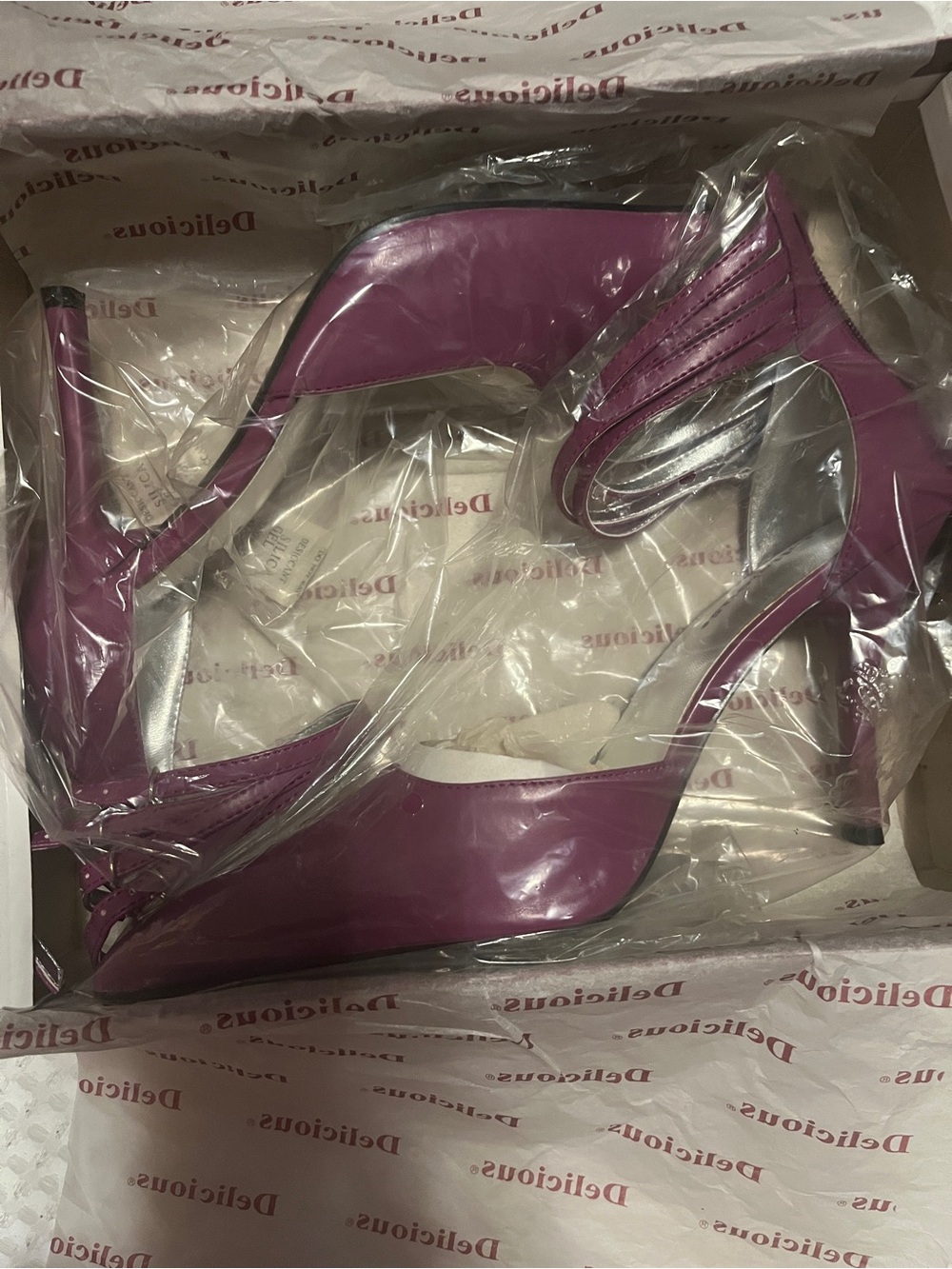 Brand new, 8 Delicious Purple Stiletto Heels